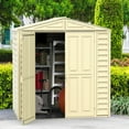 thumbnail image 5 of Duramax 8ft x 5.5ft Duramate Vinyl Shed with Foundation, 5 of 18