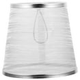 thumbnail image 1 of Miangastore Silver Cloth Lampshade for Wall Lamp Create Warm Atmosphere Durable and Fade Resistant 6.5 Inches, 1 of 9