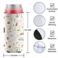 thumbnail image 4 of 2 Pieces Sleeves Beer Cooler Bags Insulated Collapsible Beer Can Sleeve Cartoon Pattern Soda Beer Can Covers for Bulk for Soda, 4 of 4