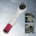 thumbnail image 1 of Mini Ratchet Wrench For Vehicle Bicycle Bike Socket Wrench Kit Tool, Mini 1/4 Inch Rachet Wrench Set Repair Tool, 1 of 8