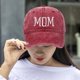 thumbnail image 4 of Sombrero de Béisbol Bordado Yinane para Mamá Rojo, 4 of 5