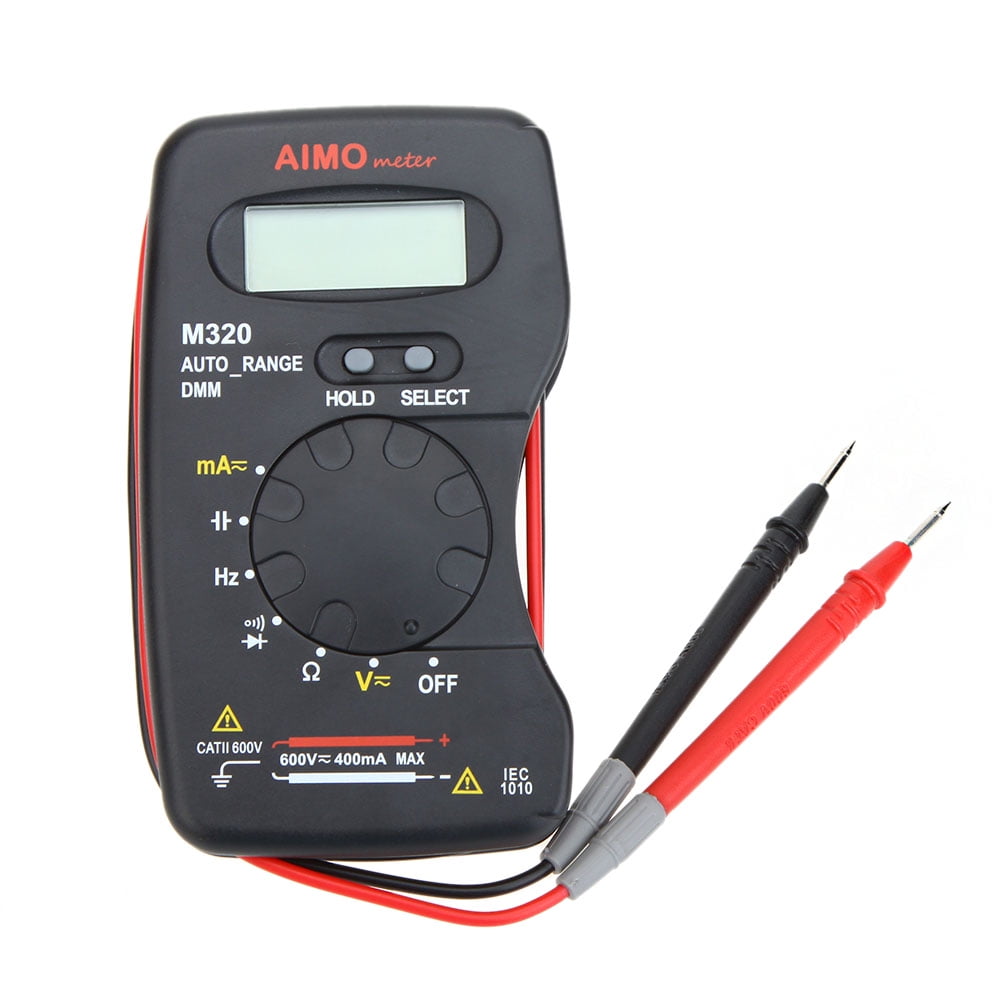 AIMO M320 Pocket Size Handheld LCD Digital Multimeter DMM Frequency