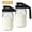 Black, variant on WLGJL 32oz Glass Pitcher with Lid & V-shaped Pour Spout - 1 Quart Breastmilk Pitcher Double Leak Proof, Creamer Container for Sun Tea, Juice, Cold Brew Coffee, Breastmilk Storage Container(2pack)