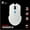 WHITE, variant on Fantech RAIGOR III WG12RS Silent Mouse Wireless 2.4Ghz 720 Hours of Use Non-slip Coating 2000 DPI Office Mouse Silent Mice