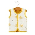 thumbnail image 3 of WOYY Girls Vest Fall Winter Cartoon V Neck Sleeveless Coat for Kids, Sizes 6-12M, 3 of 3