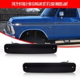 thumbnail image 2 of GTINTHEBOX 2PCS Smoked White LED Front Side Marker Lights For Ford F TRUCK BRONCO ECONOLINE, 2 of 11