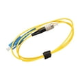 thumbnail image 4 of Fiber Optic Patch Cord, FC To SC 0.5yd Low Optical Loss Single Mode Fiber Cable Stable Transmission  For Media, 4 of 8