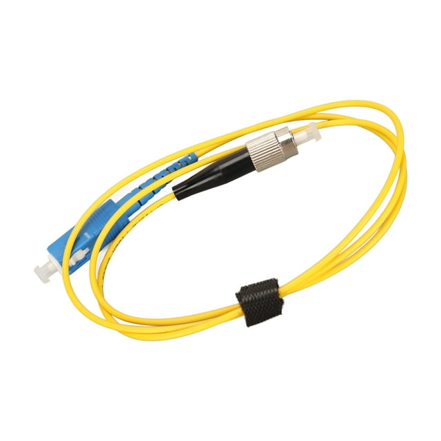 Cordon de Raccordement de Fibre Optique, FC SC SM 2.0 0.5M FC à SC Monomode, Câble de Raccordement de Fibre Optique Faible pour les Émetteurs-Récepteurs SFP, les Commutateurs Ethernet, les Convertisseurs de Médias, Industriel