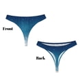 thumbnail image 3 of Fotbe Christmas Snowflakes Tanga Sin Costuras para Mujer con Estampado – Panties Invisibles, Transpirables y Cómodos para Uso Diario-X-Small, 3 of 6