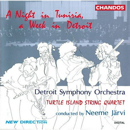 Turtle Island String Quartet - A Night in Tunisia, a Week in Detroit [CD]