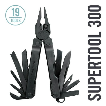 LEATHERMAN 831105 Super Tool(R) 300 Multi-Tool (Best Leatherman Tool For Backpacking)