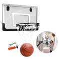thumbnail image 5 of SPRING PARK Mini Basketball Hoop-Kids Basketball Set Wall Mounted with Net Ball Pump Wrench, 5 of 7