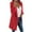 Red, variant on LYXSSBYX Winter Coats for Women Plus Clearance Fashion Womens Plus Size Warm Coat Cardigan Winter Solid Long Sleeve Outerwear Tops