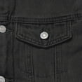thumbnail image 6 of Rhuody Mens Winter Jacket Men'S Long Sleeve Lined Denim Jacket Trucker Jacket Winter Jean Jacket Cowboy Coat Casual Outfits Black M, 6 of 6