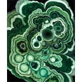 thumbnail image 2 of McCavitt, Naomi 26x30 Black Ornate Wood Framed with Double Matting Museum Art Print Titled - Malachite I, 2 of 4