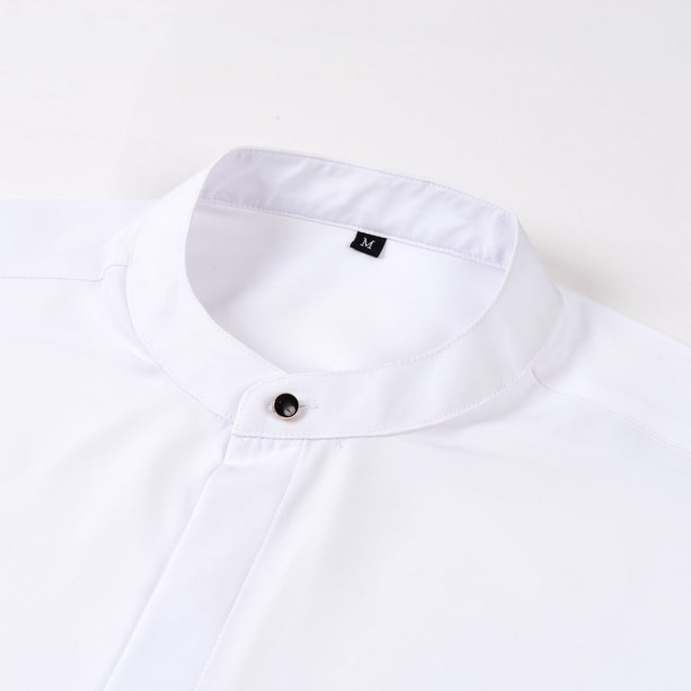 UAMVSH Dress Shirts for Men Casual Business Long Sleeve Button down Tunic Tops Formal Slim Fit Stretchy Mock Neck Lounge T-Shirts(X-Large,White) - Walmart.com UAMVSH Dress Shirts for Men Casual Business Long Sleeve Button down Tunic Tops Formal Slim Fit Stretchy Mock Neck Lounge T-Shirts(X-Large,White) - Walmart.com