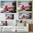 thumbnail image 4 of Designart "Coastal Seashore Charm II" Landscapes Floater Framed Canvas Print, 4 of 7