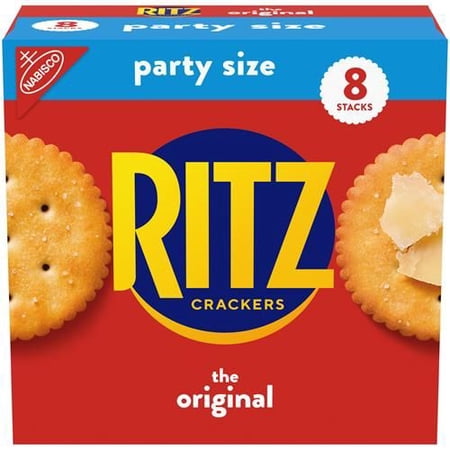 Ritz Original Crackers, Snacks For Kids And Adults, Lunch Snacks, Party Size, 27.4 Oz