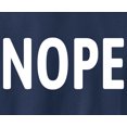 thumbnail image 2 of Nope Sweatshirt Navy (XL), 2 of 4