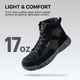 thumbnail image 2 of BOTAS TÁCTICAS IMPERMEABLES LIVIANAS SOLDIER 15.5 cm, 2 of 9