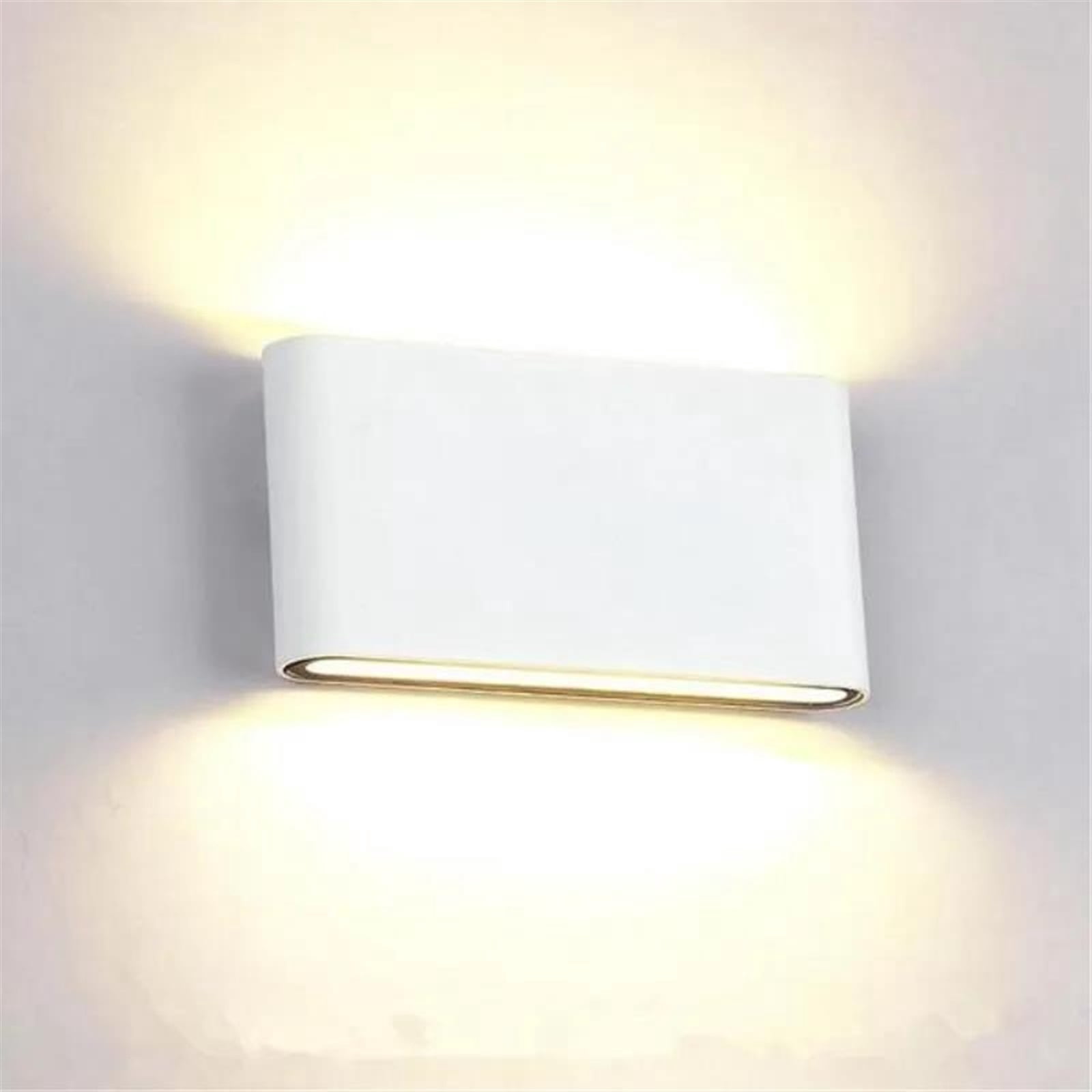 Indoor Bedroom Living Room Stairs Wall Light Outdoor Waterproof Garden Lighting Aluminum 6W 12W Wall Lamp