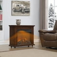thumbnail image 4 of 23" Electric Fireplace Insert, Freestanding Recessed Fireplace Heater without Remote Control, 8 H Timer, 11 Temperature Settings, 4 Brightness Settings, 1400W Heater, Fireplace Heater for Indoor Use, 4 of 13