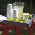 thumbnail image 3 of NYHI 300 Pack Disposable White 4oz Small Paper Cups Hot Cold Coffee Cup for Water Juice Espresso Tea Ideal for Water Coolers Parties Bathroom Mouthwash, 3 of 5