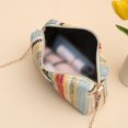 thumbnail image 4 of Uobin Knitting Shoulder Crossbody Summer Beach Chain Handbag For Outdoor Shopping Traveling, 4 of 5