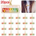 thumbnail image 1 of Pin Batería Social para Solapa Emocional Todas Las Ocasiones (collar Poder) Color Blanco, 1 of 6