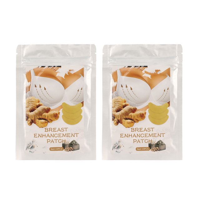 Parche para mejorar el pecho extractos de jengibre reafirmantes 20 piezas Curva perfecta Levantamiento Parche para mejorar el pecho suave para el cuidado del pecho