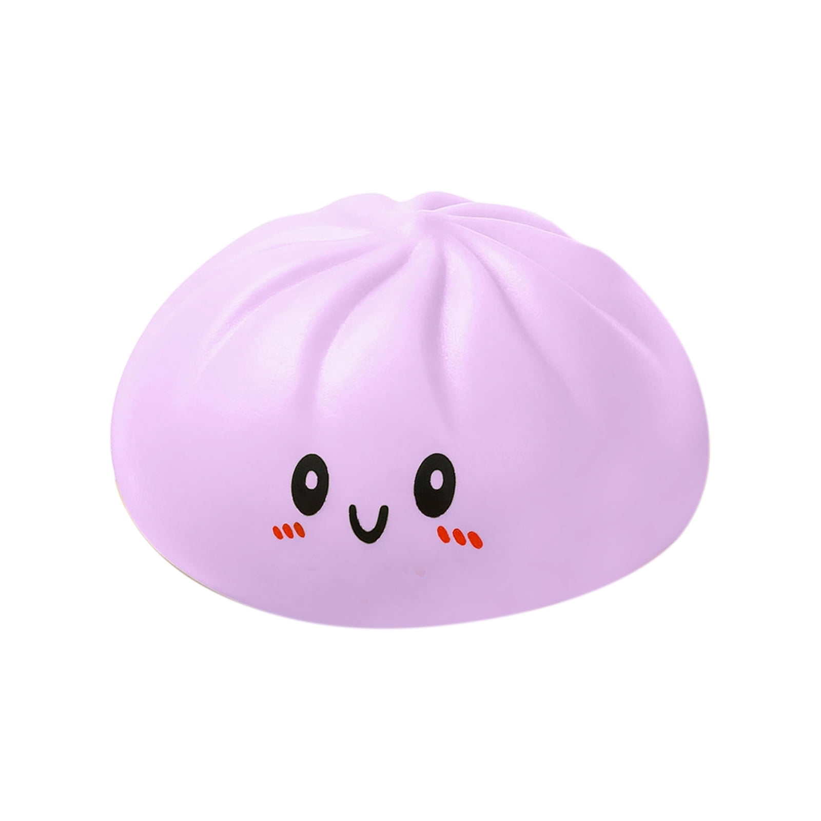 Cute Squishy Dumpling Large, Squishy Dumpling Doll with Cute Expressions, Silicone Bun Sensory Fidget Dolls, Hand Pinching Decompression Dolls