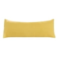 thumbnail image 2 of PiccoCasa 1Pc Silky-Soft 1800 Microfiber Long Body Pillowcase, Queen Gold 20"x54", 2 of 7