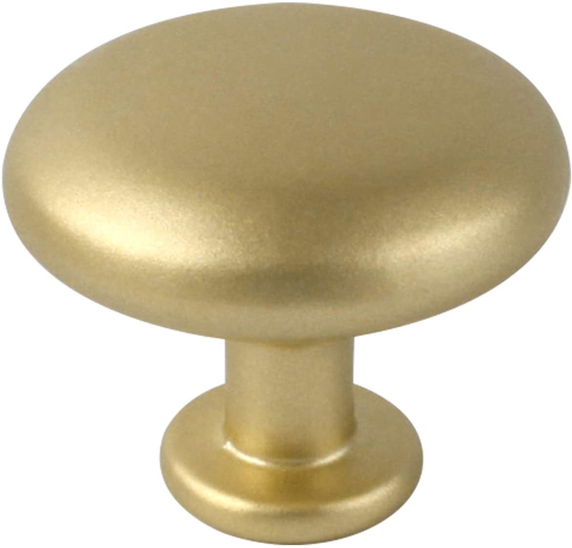 10 Small Solid Brass Knob for drawer/jewelry boxes.3/8 Inch Diameter. 10 knobs 