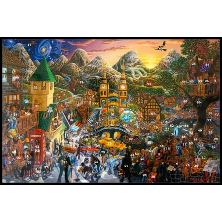 Tom Masse Magical Mystery Tour 100 Beatles Songs Poster Poster Print