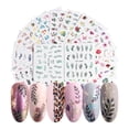 thumbnail image 1 of Pegatinas para uñas, 68 hojas, pegatinas fotográficas para uñas de verano, 1 of 1
