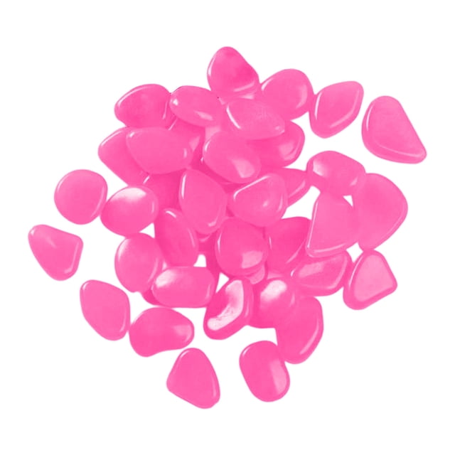 SIfdSeng My Items Colorful Luminous Garden Stone Night Scene Luminous Pebbles Luminous Stone Steps Outdoor Luminous Stone Tank Aquarium