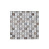 Legion Furniture MS-STONE01 Tile Mosaic With Stone, 12" X 12", Beige/Brown