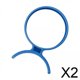 thumbnail image 1 of 2 Organizadores De Almacenamiento De Pelotas De Bádminton Para Patio Interior, Poste De Red De Bádminton Azul, 1 of 8