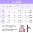 thumbnail image 6 of Girls Rapunzel Puff Sleeve Princess Dress Halloween Christmas Cosplay Party Costume, 6 of 6