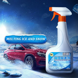 Car Glass Deicing & Anti-Freeze Spray, De-Icer for Car Windshield  Defroster, Scheibenenteiser Spray Auto, Enteiserspray Auto Scheibe 500ml (1  Stück)