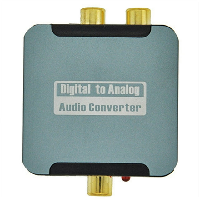 Decodificador de Audio Actualizado Convertidor Coaxial de Audio Digital una AnalóGico Fibra ÓPtica una Spdif AnalóGico una Lotus