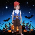 thumbnail image 2 of BOOMNY Halloween Toddler Boys Elf Dress Up Funny Elf Clothes Sets Hallowmas Stage Performance Outfits for Kids, 2 of 9
