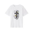 thumbnail image 1 of Camiseta para mujer de Pascua Streetwear elegante y ligera camiseta de cuello redondo para caminar S, 1 of 7