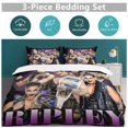 thumbnail image 5 of Rhea Ripley 3-Piece Comforter Set for Bedroom, Rhea Ripley Bedding Set for Kids Adults, Soft Microfiber Duvet Cover Set with Zipper Closure, 1 Duvet Cover + 2 Pillow Covers, 5 of 8
