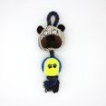 thumbnail image 4 of 3 uds., suministros para mascotas, molares para perros, juguetes resistentes a mordeduras, pelota para lanzar mascotas, tres mascotas, cuerda de algodón, juguetes que suenan, 28*10cm, 4 of 5