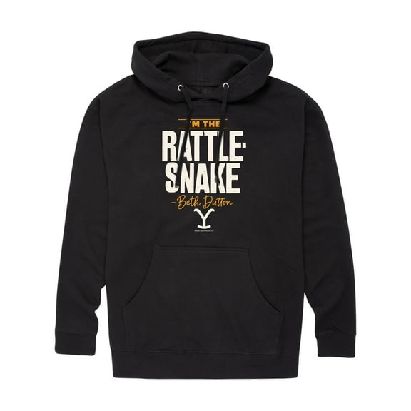 Yellowstone - Beth Dutton Im The Rattlesnake - Men'S Fleece Pullover Hoodie