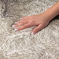 thumbnail image 3 of Addison Rugs Dream Shag Premium Machine Washable Transitional Coral Latte Rectangle Rug, 3' x 5', 3 of 8