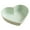 Green, variant on Dessert Dish Heart-shaped Stackable Drop Resistant Washable Sound Construction Pack Food Anti-deform Seasoning Plate for Dining Room