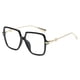 thumbnail image 4 of Sonducket Gafas de moda para mujeres con estilo, gafas anti-luz azul, gafas de ordenador, gafas de lectura, gafas de mujer, montura negra dorada Type2 NO2, 4 of 6