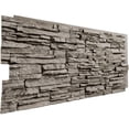 thumbnail image 2 of NewStone Canyon Ridge Faux Stone Panel, 45 3/4"W x 24 1/2"H x 1 1/4"D, Desert Sand Color, 2 of 9